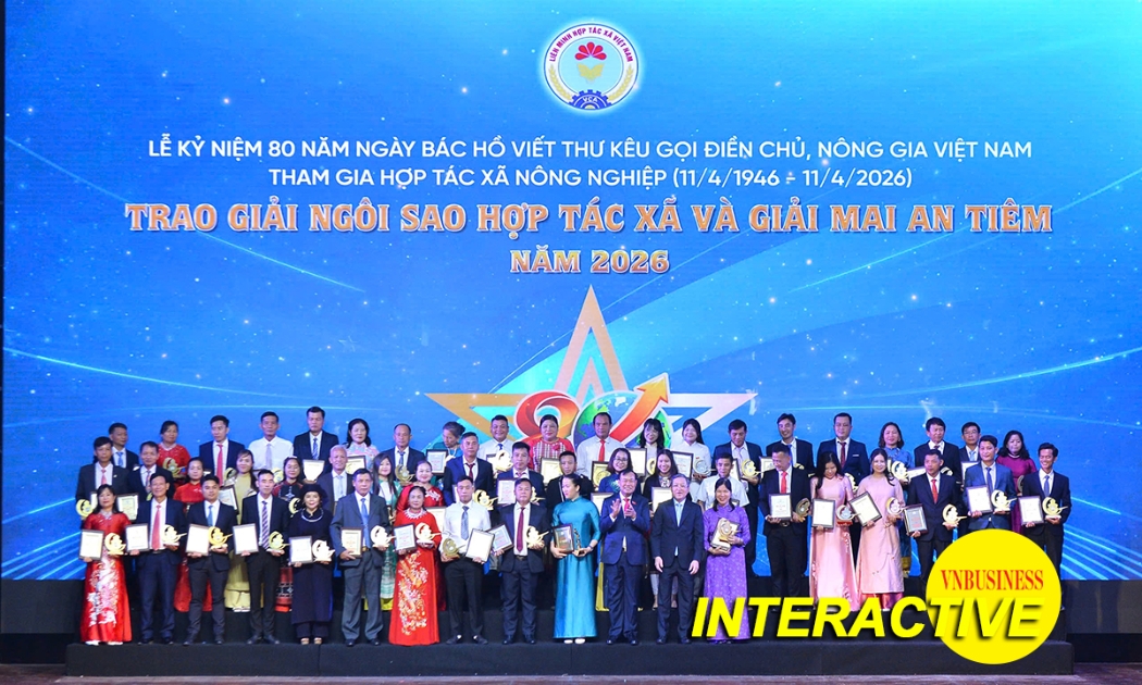 50 sản phẩm HTX đạt giải Mai An Tiêm 2026