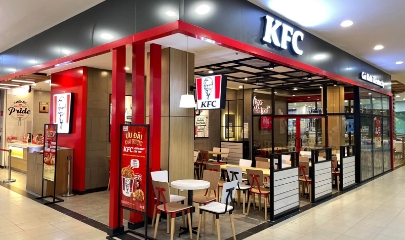 KFC là một trong những chuỗi F&B lớn tại Việt Nam