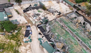 Sân pickleball 6.000m² lớn nhất Hà Nội bị ‘tuýt còi’