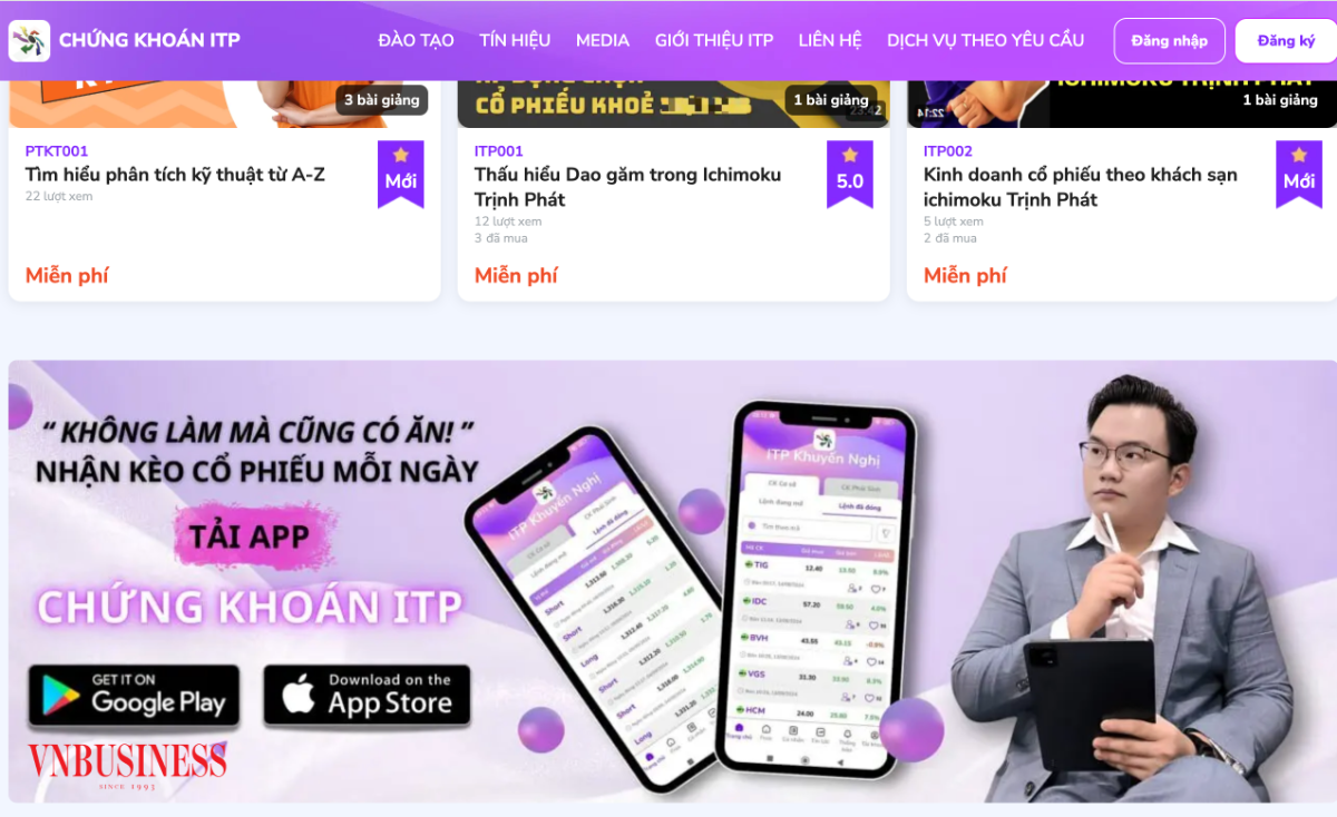 Đầu tư ITP bị UBCKNN xử phạt do vi phạm hoạt động tư vấn đầu tư chứng khoán trái phép.