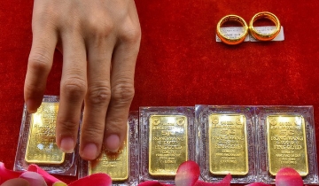 Giá vàng trong nước vẫn trong xu hướng giảm