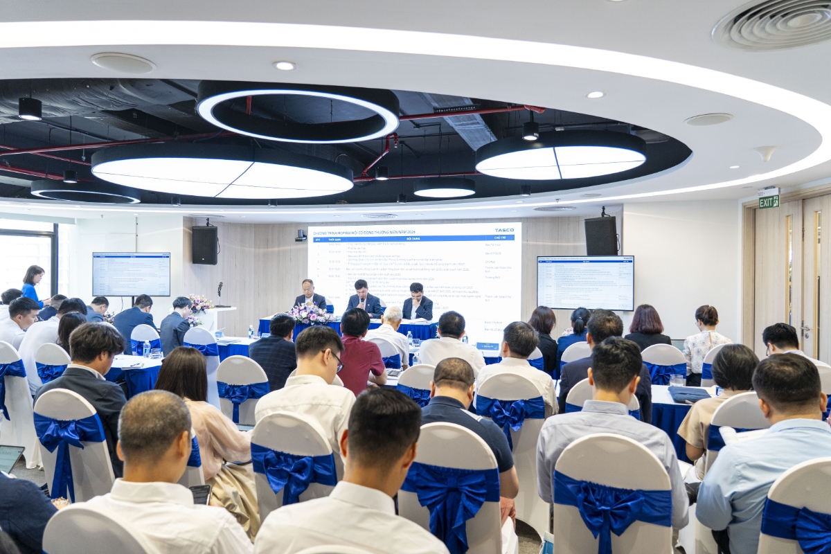 Toàn cảnh đại hội đồng cổ đông thường niên Tasco năm 2026