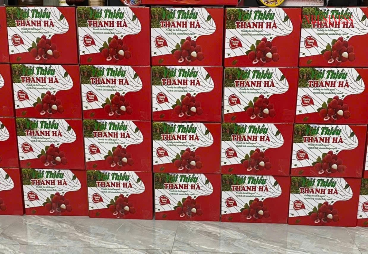 Một số HTX, đơn vị đã áp dụng chế biến sâu (sấy và đóng gói bao bì đẹp mắt) để nâng cao giá trị quả vải.