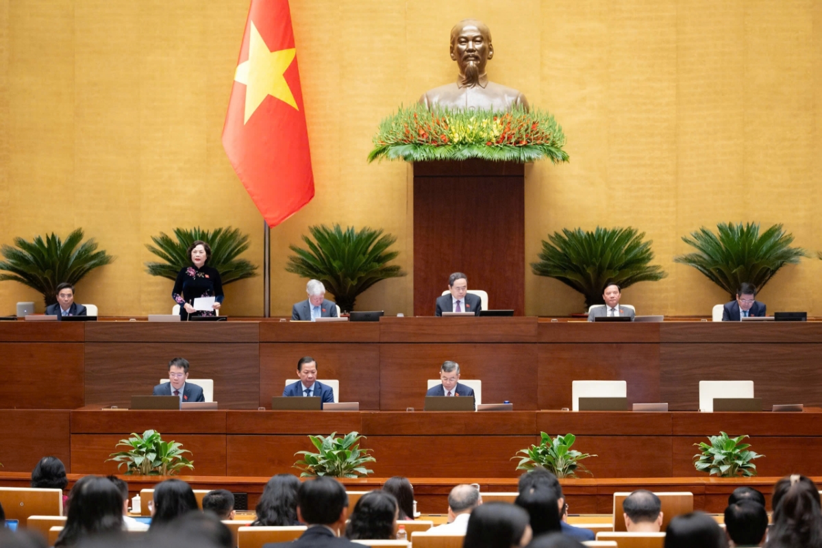 Các đại biểu đã bày tỏ sự quan ngại sâu sắc về tình trạng dòng vốn tín dụng đang bị “giam” quá lớn vào bất động sản đầu cơ.