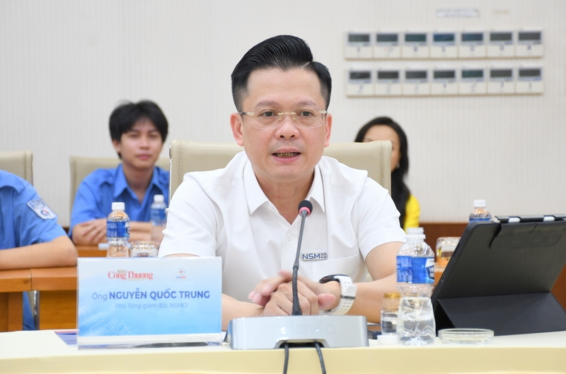 Ông Nguyễn Quốc Trung, Phó Tổng giám đốc NSMO.