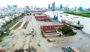 TP.HCM tính mở rộng “trục vàng” Nguyễn Tất Thành, chạy đua cùng siêu dự án đường sắt Bến Thành - Cần Giờ