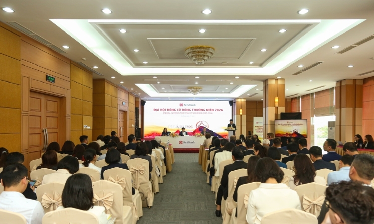 Đại hội đồng cổ đông thường niên 2026: SeABank chốt trả cổ tức 20,5%, tăng vốn lên 34.688 tỷ đồng