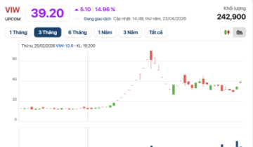 Cổ phiếu VIW “trắng bên bán”, lộ diện cuộc đổi chủ nghìn tỷ tại Viwaseen