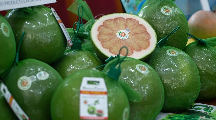 Lô bưởi tươi đầu tiên của Việt Nam vận chuyển bằng đường hàng không vừa được thông quan xuất khẩu sang thị trường Úc.