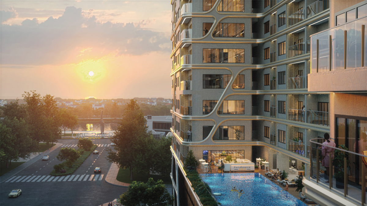 Kéo dài hệ sinh thái từ tầng 2 lên tầng 3, một triết lý chữa lành gắn liền với yếu tố “Thủy” được thiết lập.