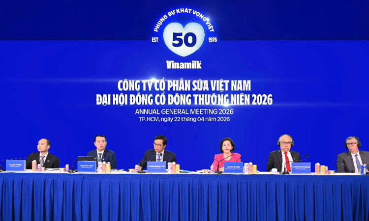 Vinamilk báo lãi Quý I/2026 tăng 55% so với cùng kỳ, cố tức tiền mặt tiếp tục duy trì mức cao