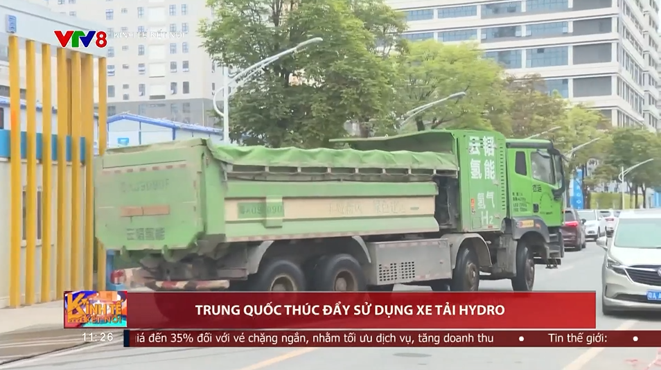 Tại Trung Quốc, nhiên liệu hydro đang được ứng dụng ngày càng rộng rãi trong lĩnh vực vận tải.