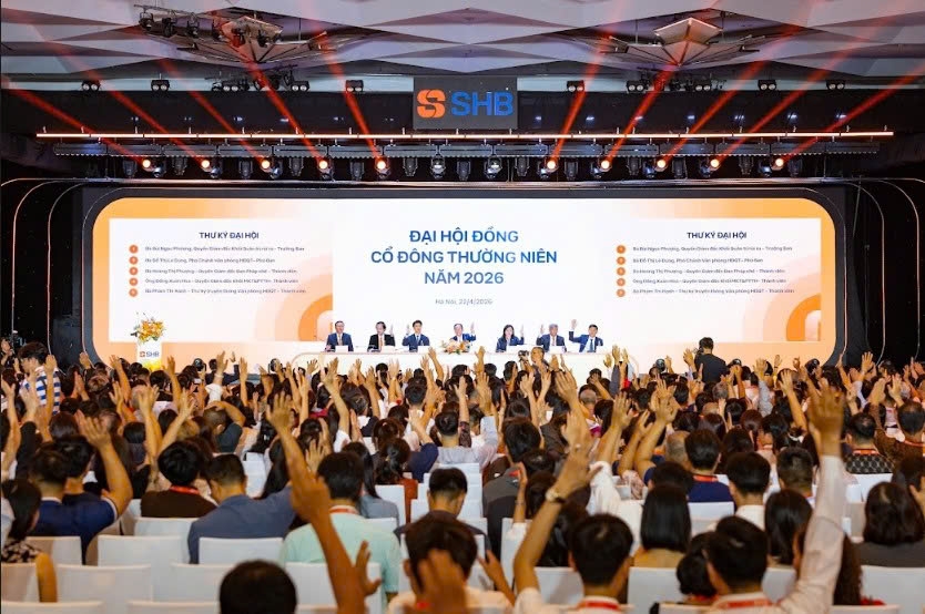 Đại hội cổ đông SHB ghi nhận số lượng người tham dự kỷ lục.