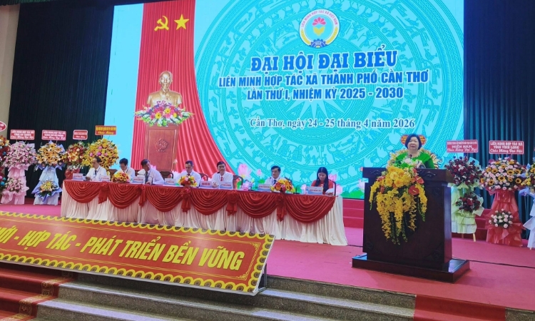 Đại hội Liên minh HTX TP Cần Thơ lần thứ I: KTTT, HTX góp phần thúc đẩy kinh tế địa phương