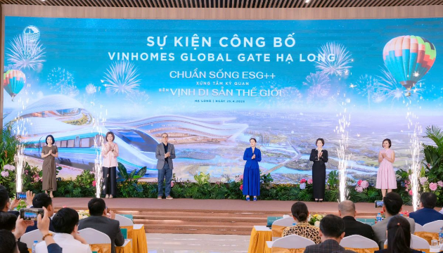 Siêu đô thị Vinhomes Global Gate Hạ Long chính thức ra mắt, xứng tầm thành phố kỳ quan bên Vịnh Di sản thế giới