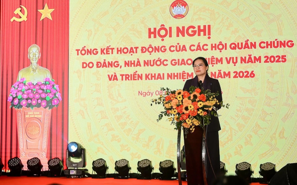Tổng kết hoạt động của các Hội quần chúng do Đảng, Nhà nước giao nhiệm vụ năm 2025