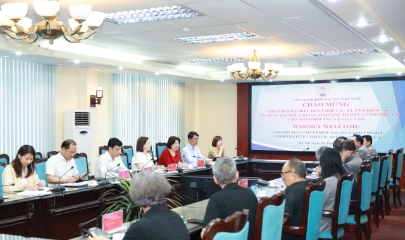Toàn cảnh buổi làm việc.