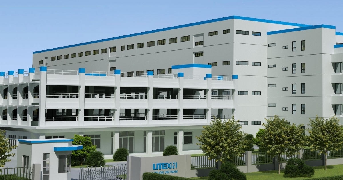 Lite-On tăng vốn mở rộng sản xuất tại Việt Nam.