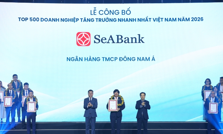 SeABank lần thứ 7 vào FAST500, củng cố nền tảng tăng trưởng bền vững