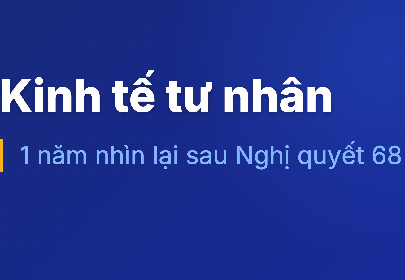 Một năm Nghị quyết 68: Doanh nghiệp bùng nổ, cuộc sàng lọc bắt đầu