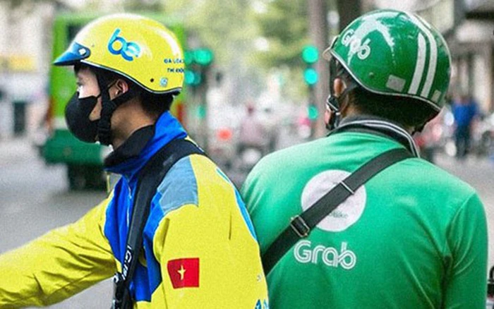 Giá xe công nghệ đang dần thu hẹp khoảng cách với taxi truyền thống.