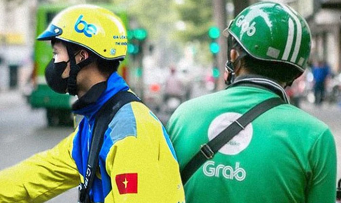 Giá xe công nghệ đang dần thu hẹp khoảng cách với taxi truyền thống.