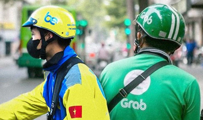 Giá xe công nghệ đang dần thu hẹp khoảng cách với taxi truyền thống.