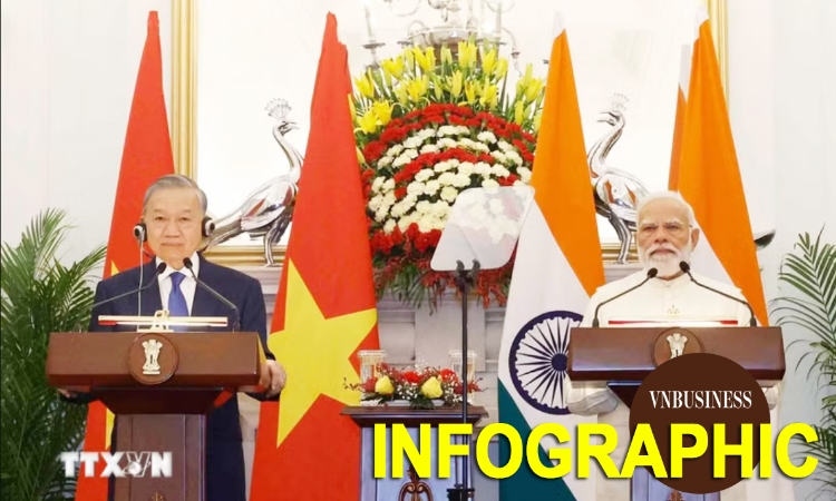12 nội dung cốt lõi nhằm cụ thể hóa mối quan hệ Đối tác Chiến lược Toàn diện Tăng cường giữa Việt Nam và Ấn Độ