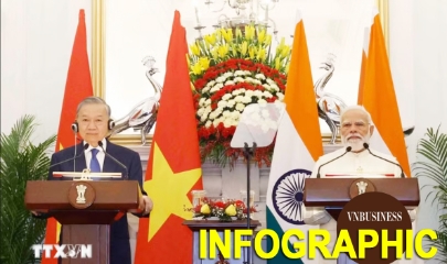12 nội dung cốt lõi nhằm cụ thể hóa mối quan hệ Đối tác Chiến lược Toàn diện Tăng cường giữa Việt Nam và Ấn Độ