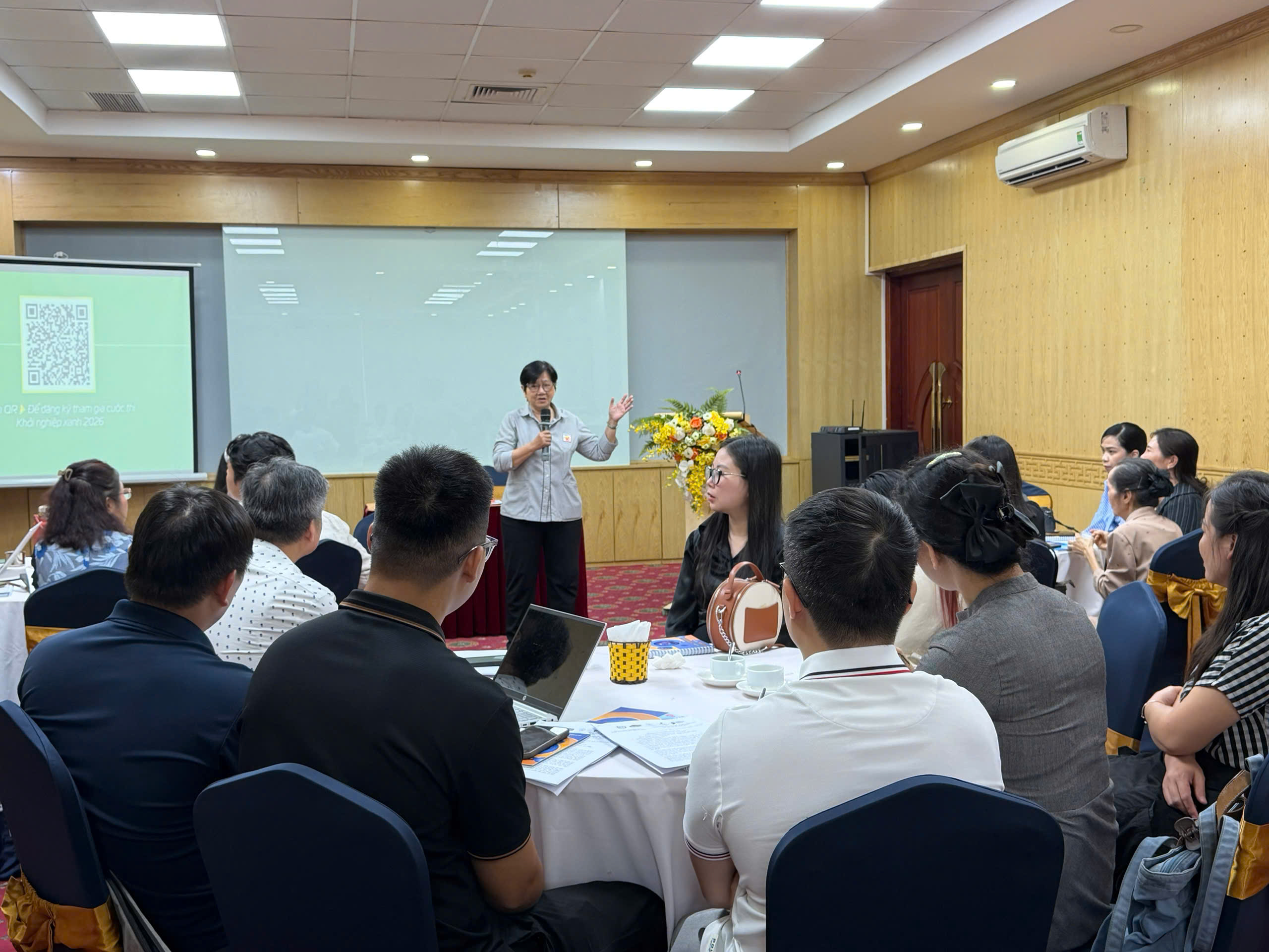 Tọa đàm - giao lưu, giới thiệu cuộc thi Khởi nghiệp Xanh lần thứ 12 năm 2026.