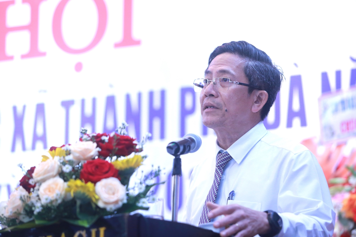 Phó Chủ tịch UBND thành phố Trần Nam Hưng ghi nhận và đánh giá cao những nỗ lực, kết quả mà Liên minh HTX thành phố đạt được trong nhiệm kỳ qua.
