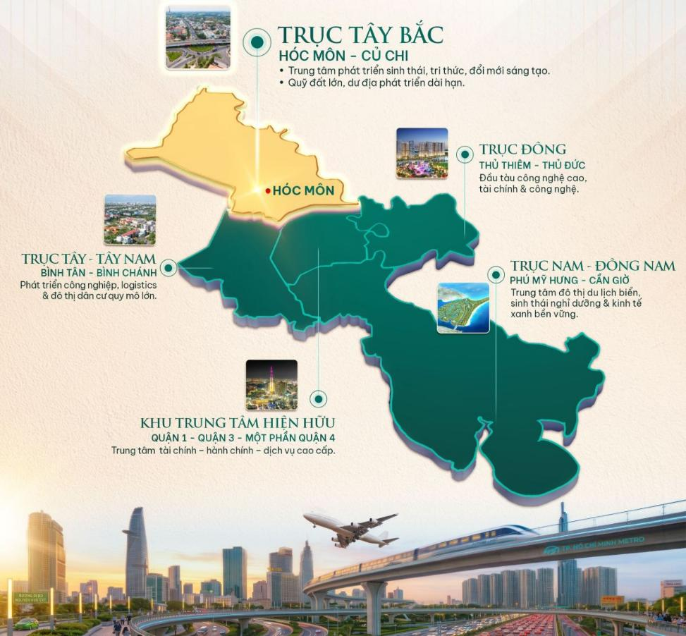 Tây Bắc sẽ là cực tăng trưởng mới của TP.HCM.