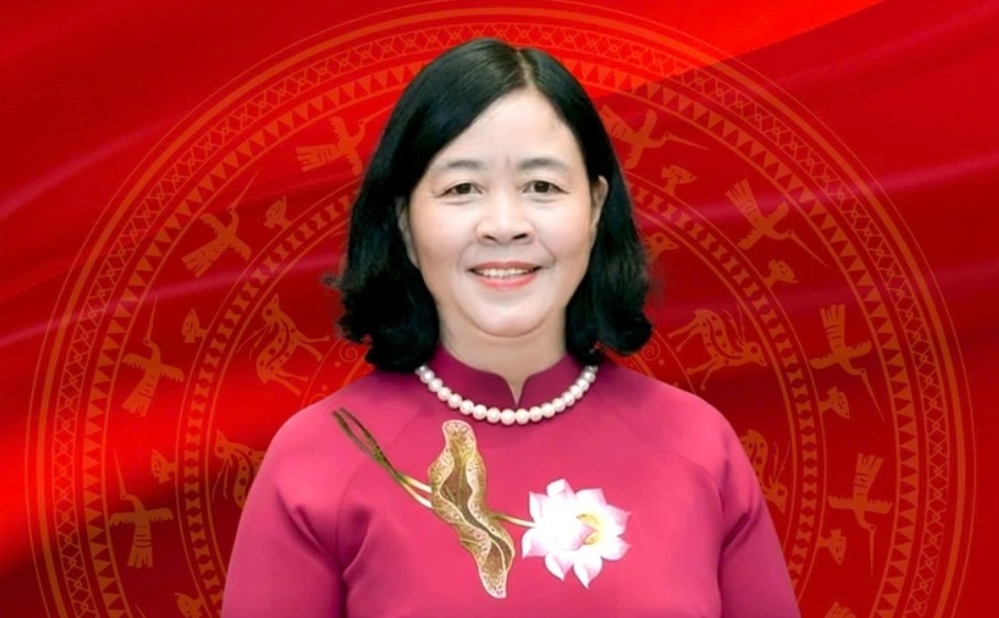 Bà Bùi Thị Minh Hoài, Chủ tịch Ủy ban Trung ương MTTQ Việt Nam