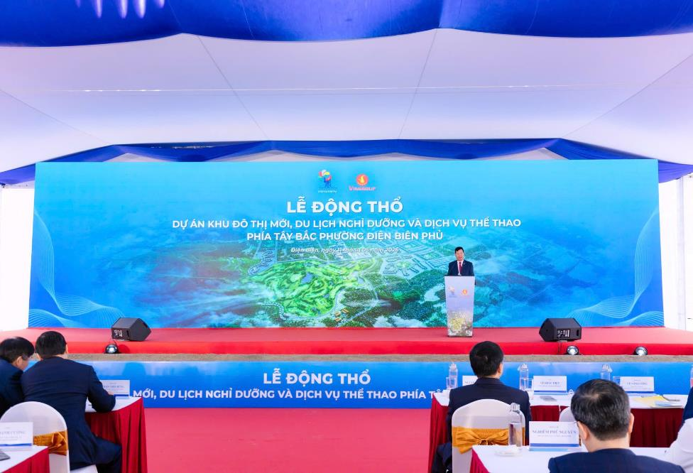 Ông Lê Khắc Hiệp – Phó Chủ tịch Tập đoàn Vingroup phát biểu tại sự kiện.