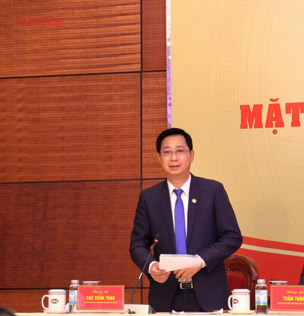 Ông Cao Xuân Thạo, Phó Chủ tịch Ủy ban Trung ương MTTQ Việt Nam.