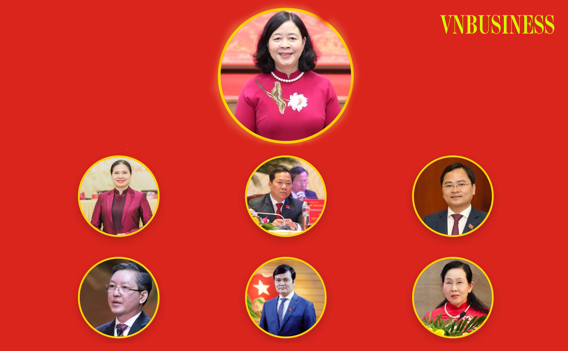 Chân dung Chủ tịch và các Phó Chủ tịch Ủy ban Trung ương Mặt trận Tổ quốc Việt Nam khóa XI