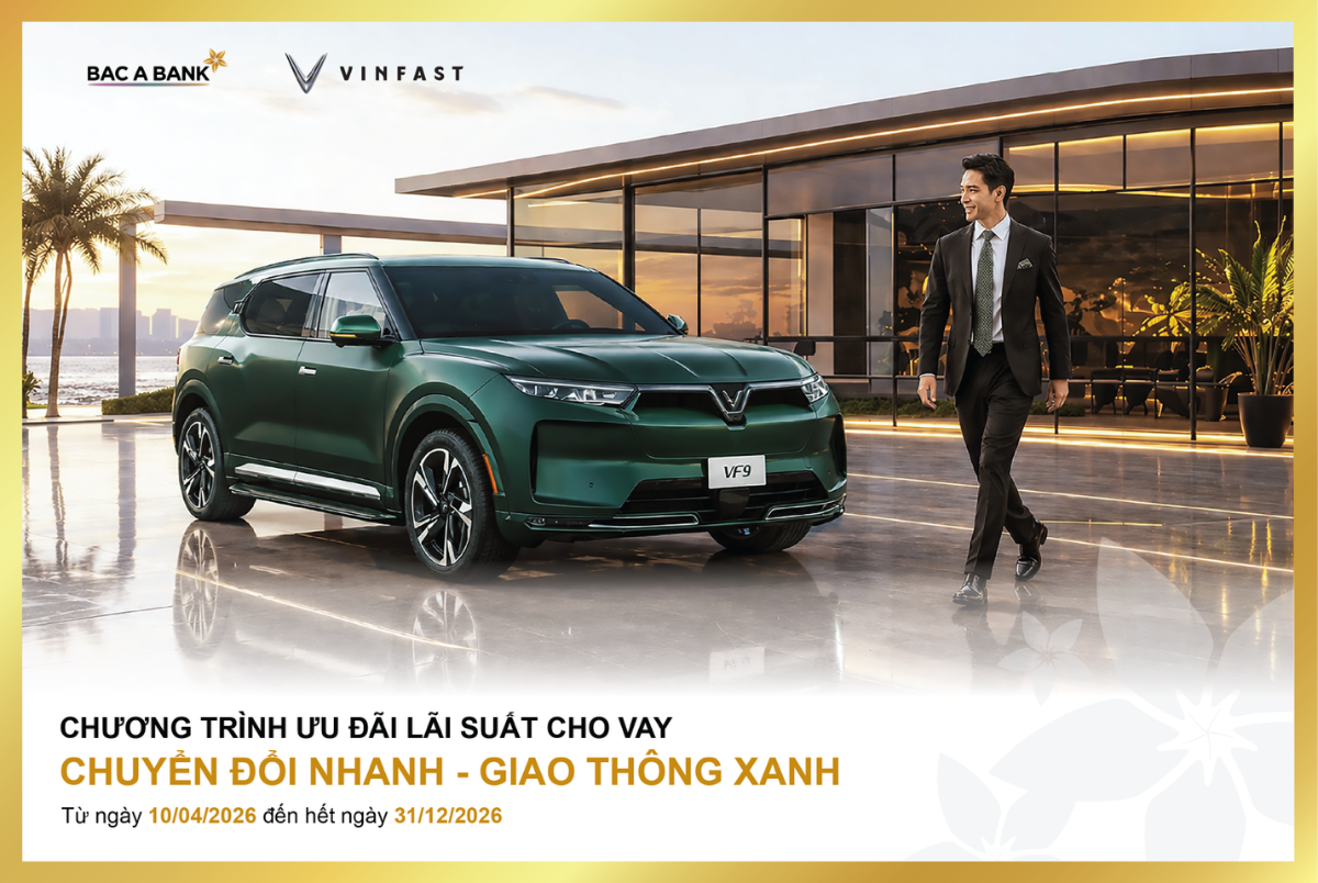 Chương trình ưu đãi lãi suất cho vay của Bac A Bank.