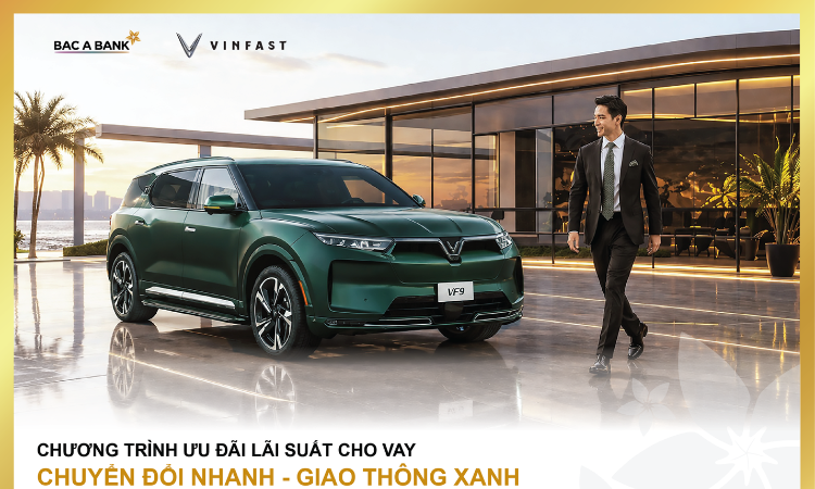 Bac A Bank thúc đẩy “giao thông xanh” bằng loạt ưu đãi tín dụng hấp dẫn