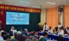 Viện trưởng VIOIT Nguyễn Văn Hội phát biểu khai mạc hội thảo.