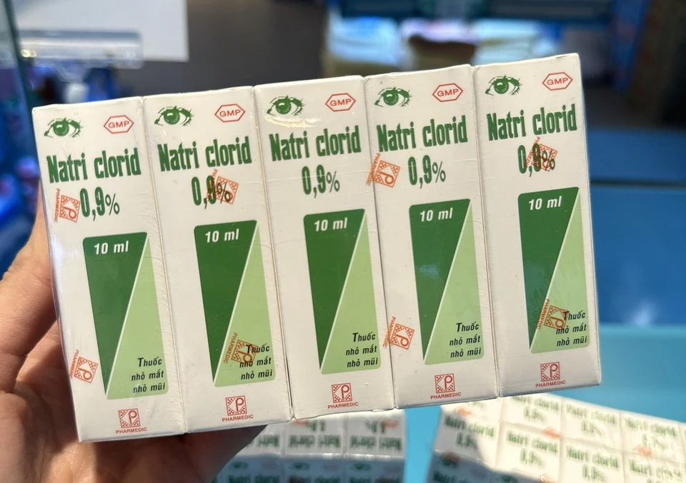 Lô thuốc Natri clorid 0,9% bị xác định không đạt chuẩn chất lượng.