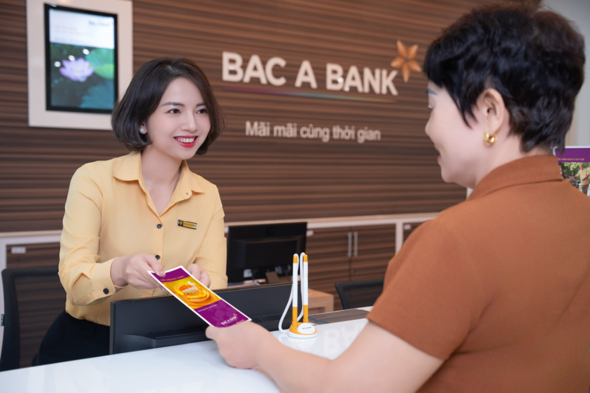 Tiết kiệm bậc thang được triển khai rộng rãi tại 194 điểm giao dịch BAC A BANK trên toàn quốc.
