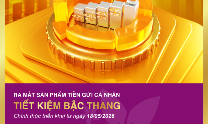 Bac A Bank ra mắt tiết kiệm bậc thang: từ “giữ tiền an toàn” đến tối ưu dòng tiền nhàn rỗi