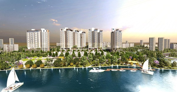Phối cảnh dự án Khu dân cư Phương Đông.