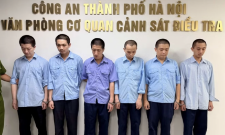 Các đối tượng bị bắt trong đường dây.