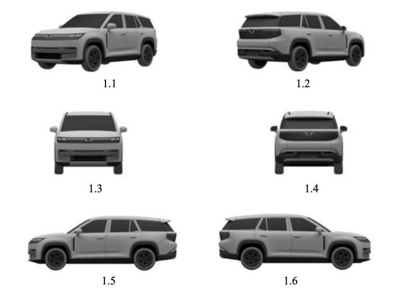 Thiết kế vuông vức tạo cảm giác mạnh mẽ cho SUV mới.