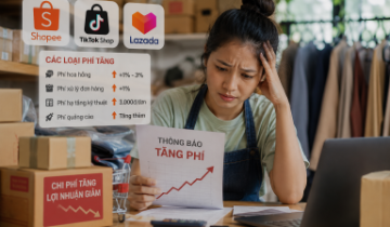 Người bán thêm khó thở khi sàn thương mại điện tử tăng phí