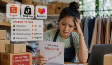 Người bán thêm khó thở khi sàn thương mại điện tử tăng phí