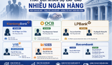 Ngành ngân hàng bùng nổ cuộc đua thay đổi dàn lãnh đạo thượng tầng