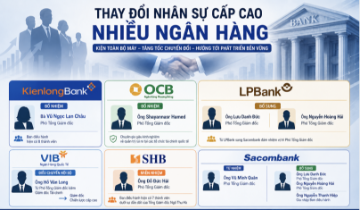 Ngành ngân hàng bùng nổ cuộc đua thay đổi dàn lãnh đạo thượng tầng