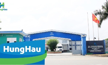 Nhà máy chế biến thực phẩm của Công ty Cổ phần Nông nghiệp Hùng Hậu.